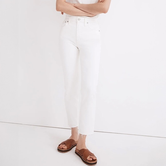 Madewell - The Tall Perfect Vintage Jean in Tile White - Picture 2 of 16